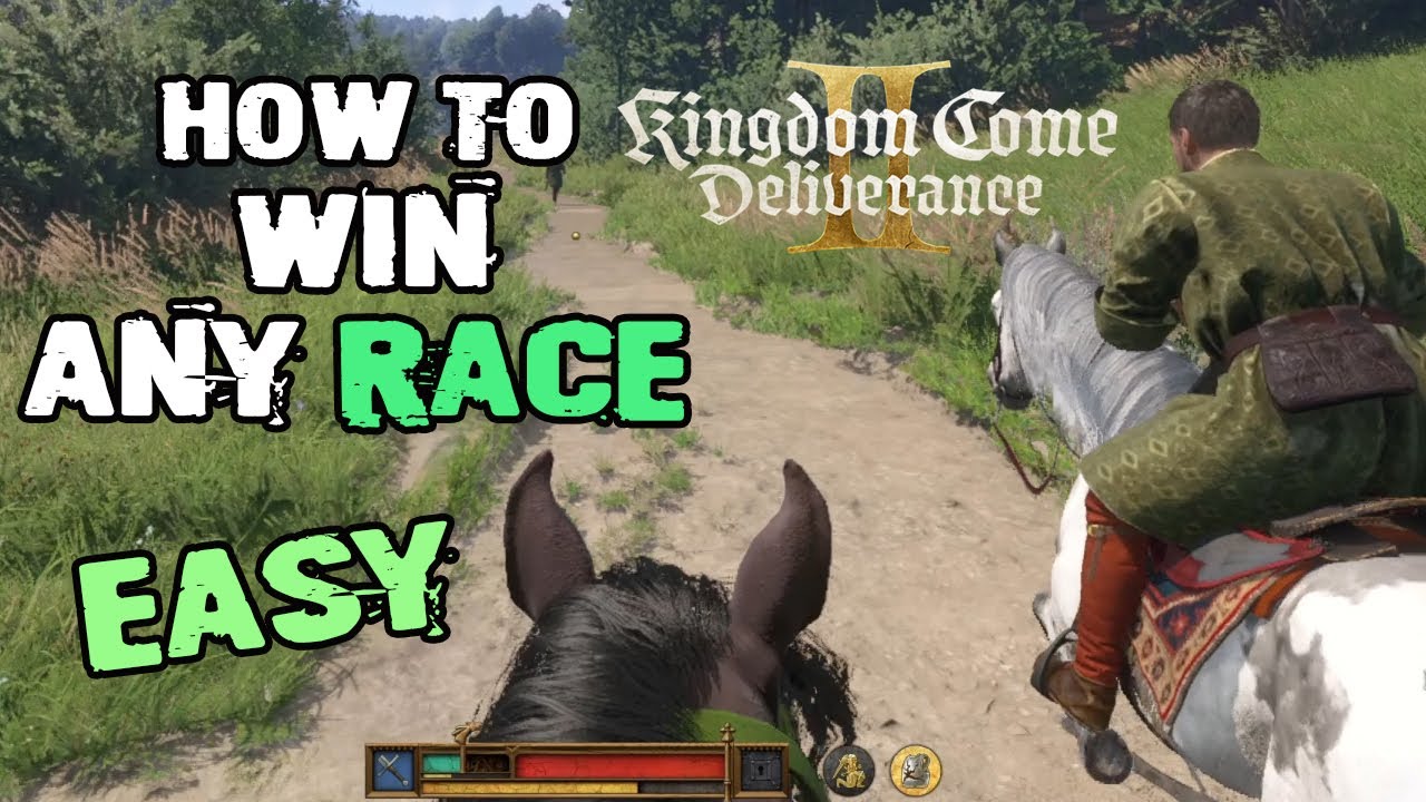 Kingdom Come Deliverance II как легко выиграть на скачках