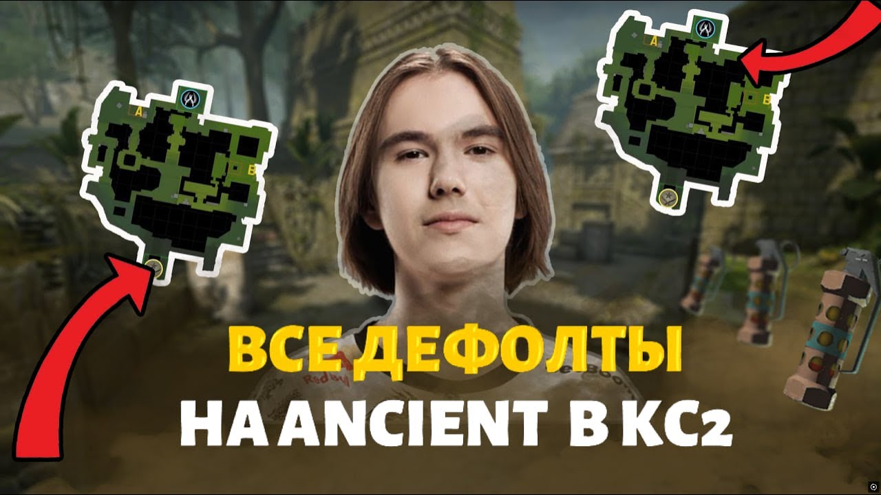 Лучшие гранаты в CS2 на ANCIENT | Гайд по раскидкам