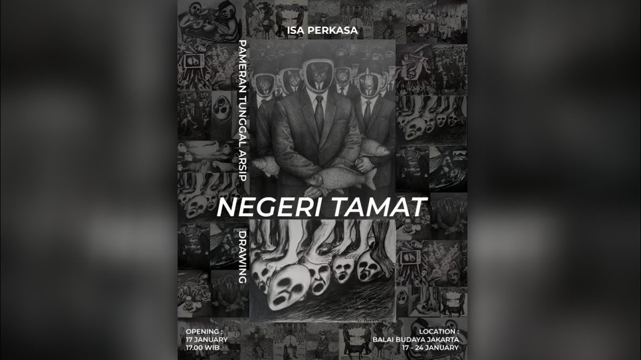 PAMERAN TUNGGAL ARSIP DRAWING 