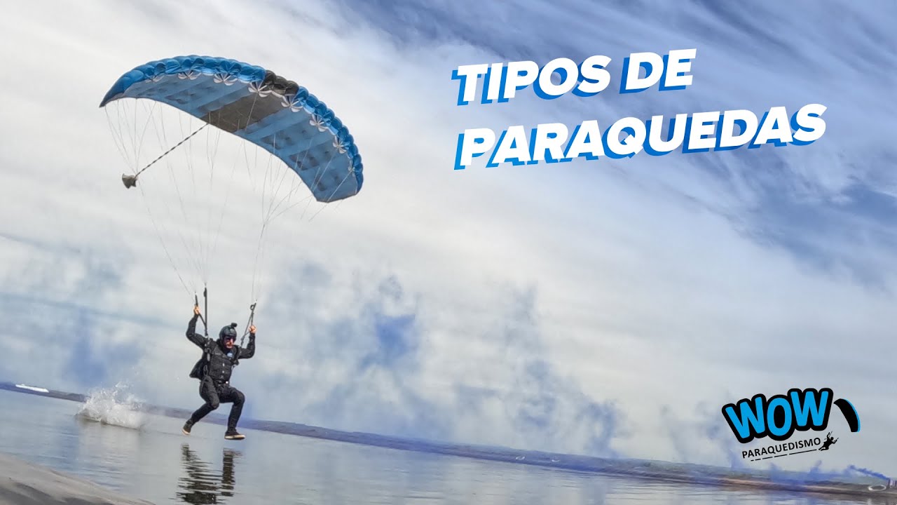 Quer saber mais sobre os diferentes tipos de paraquedas?