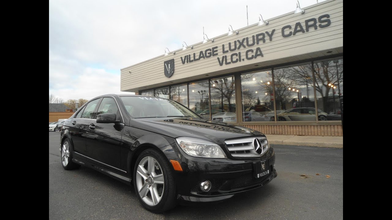 2010 Mercedes-Benz C300 [4Matic] in review - Village Luxury Cars Toronto