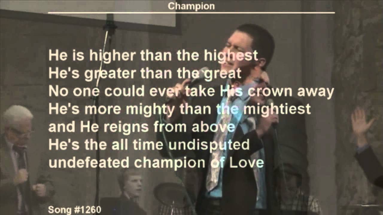 Champion of Love - Bro. Andrew Rivas - Spectacular!﻿
