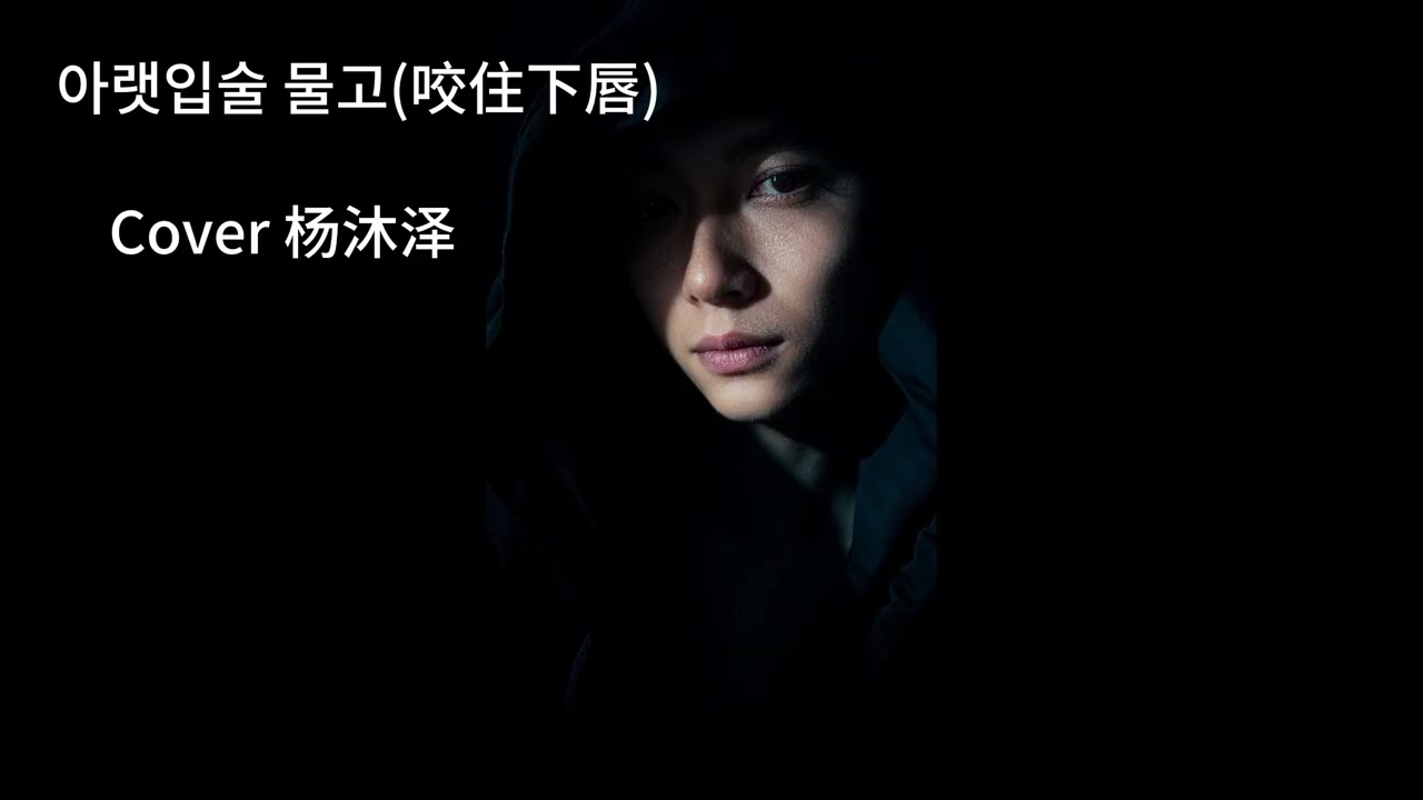 아랫입술 물고(咬住下唇)完整版 Cover 杨沐泽bite my lower lip