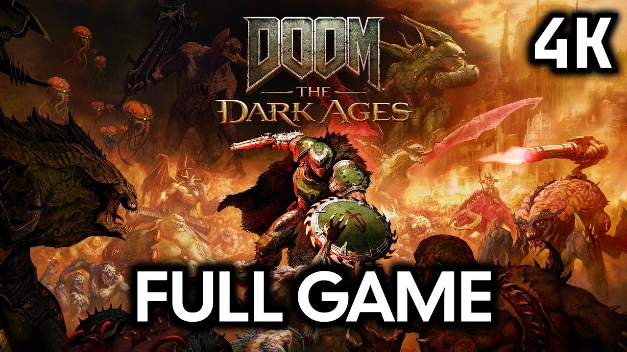 Doom: The Dark Ages┆Full Walkthrough┆No Commentary┆4K60FPS