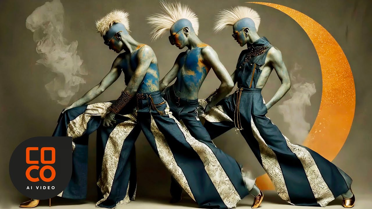 [4K] Savannah Beat! (Surreal AI Dance) | Official AI Music & Art Film