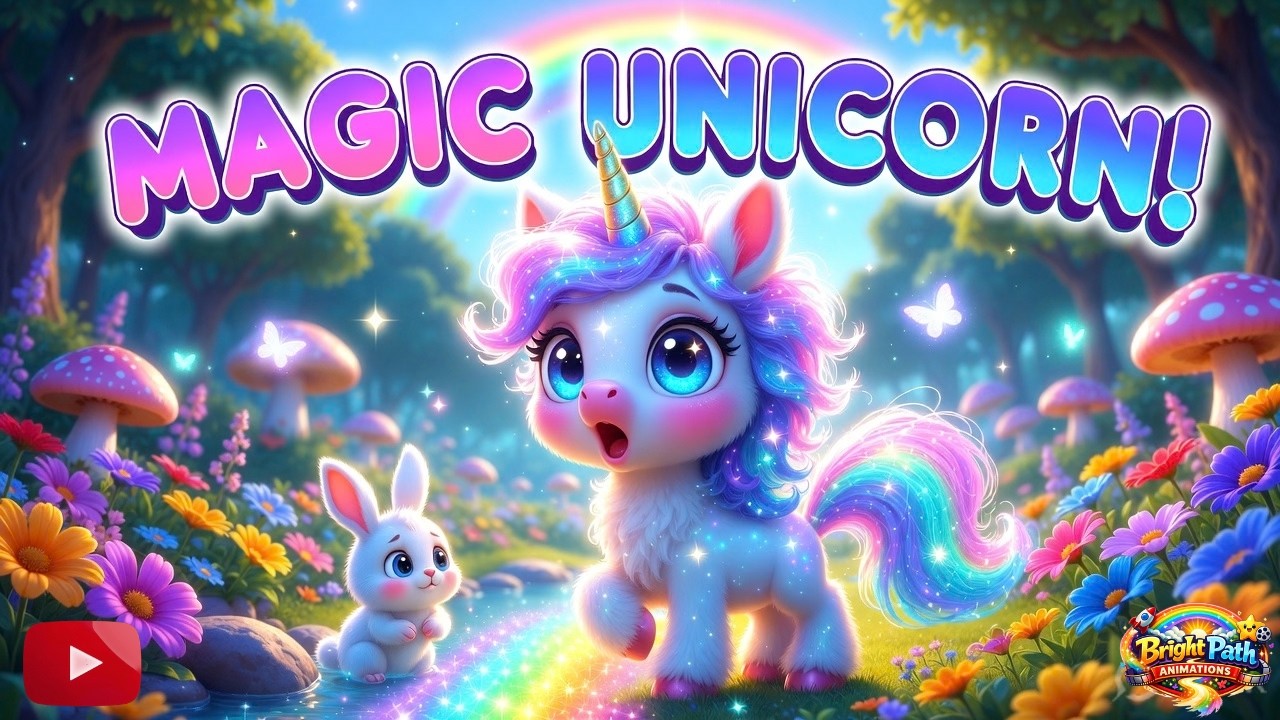3D Kids Cartoons | Luna the Magic Unicorn’s Big Adventure! 🦄 | A Beautiful Kids Story About Kindness