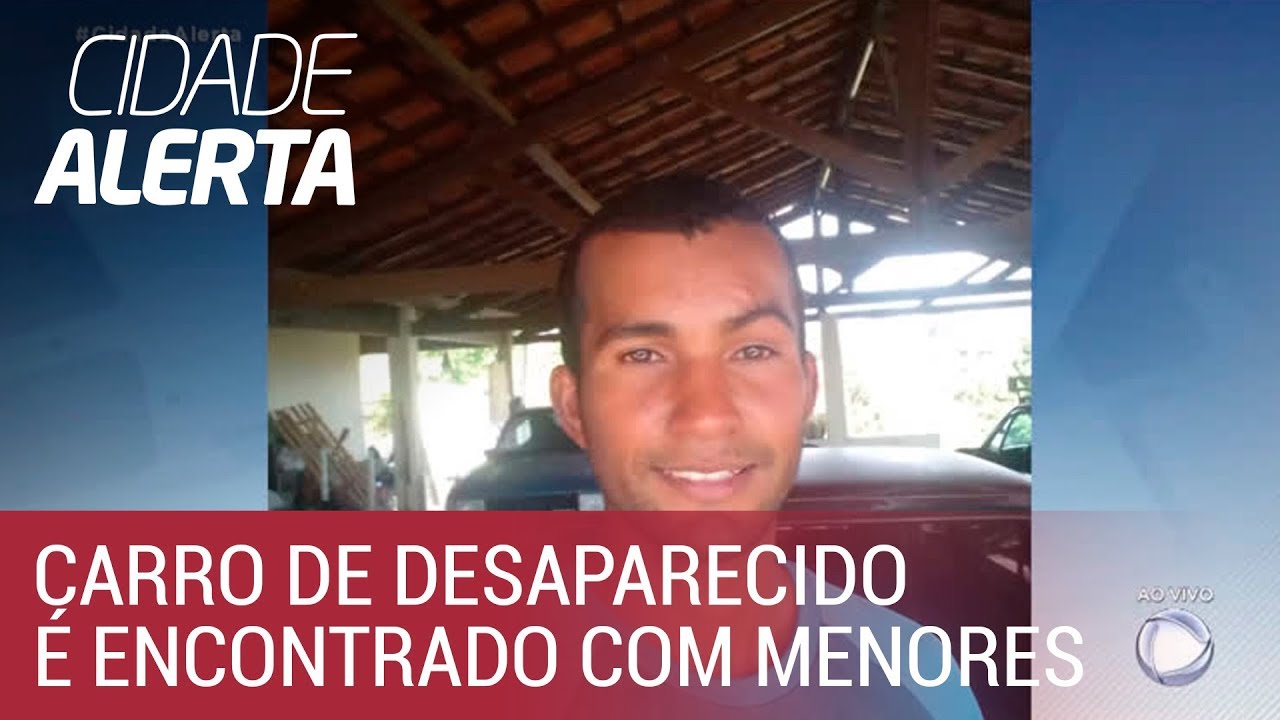 Caso Ualeson: carro de desaparecido é encontrado com dois menores