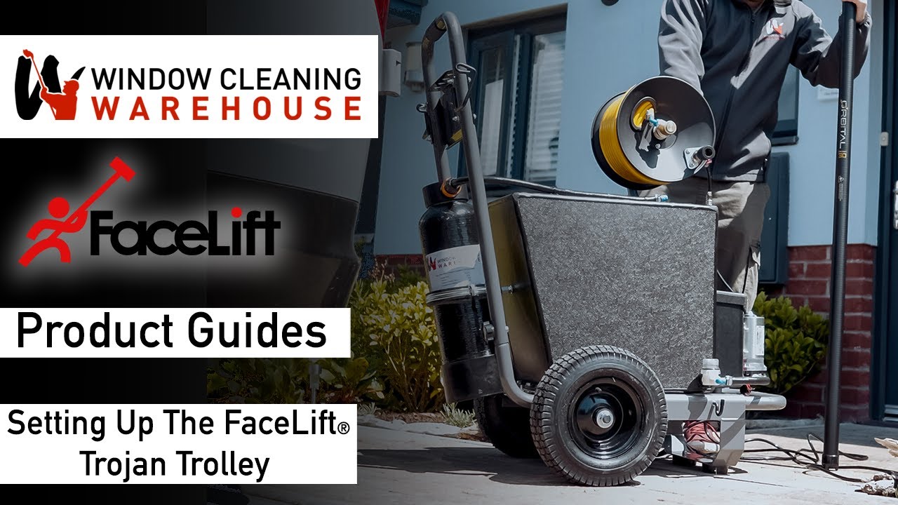 Facelift® Trojan Trolley Tutorial - Product Guides | Window Cleaning Warehouse