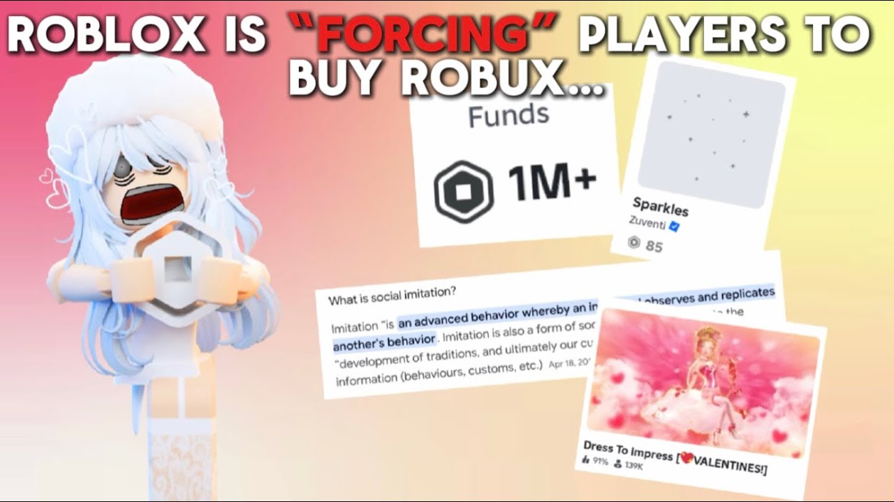 roblox is “FORCING” players to buy robux… || roblox rant 2025