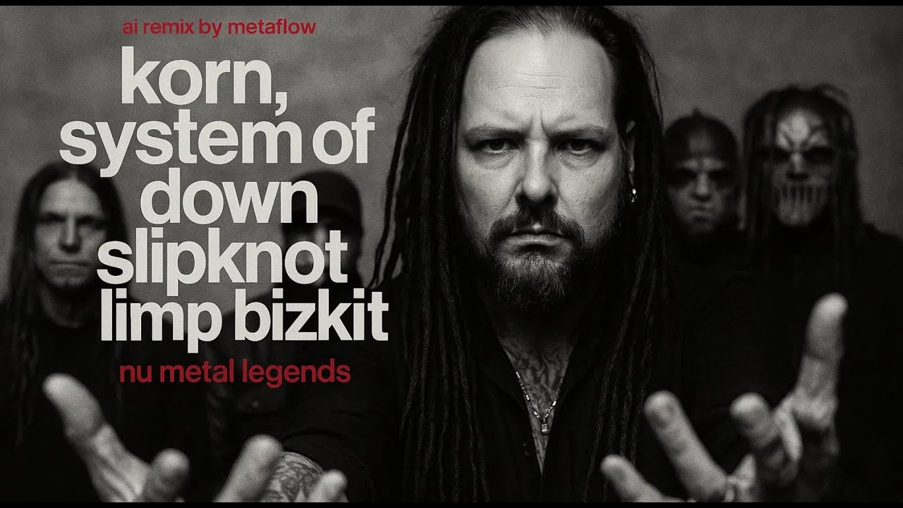 Nu Metal Gods Vol. 1 – Korn, Slipknot, Limp Bizkit Inspired -2000s Industrial Hardcore Rock AI Remix