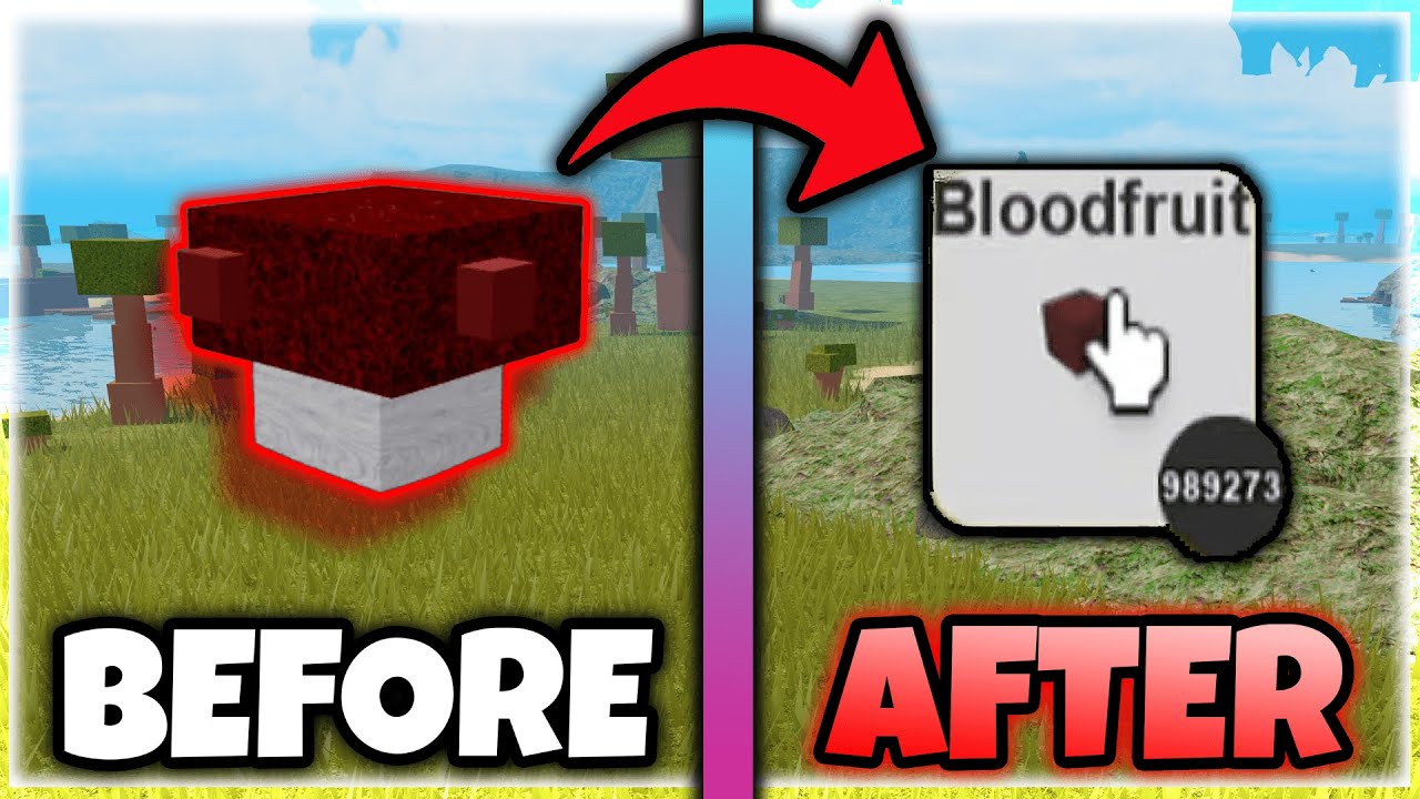 How i Turned 1 BloodFruit into 1000 in Booga Booga