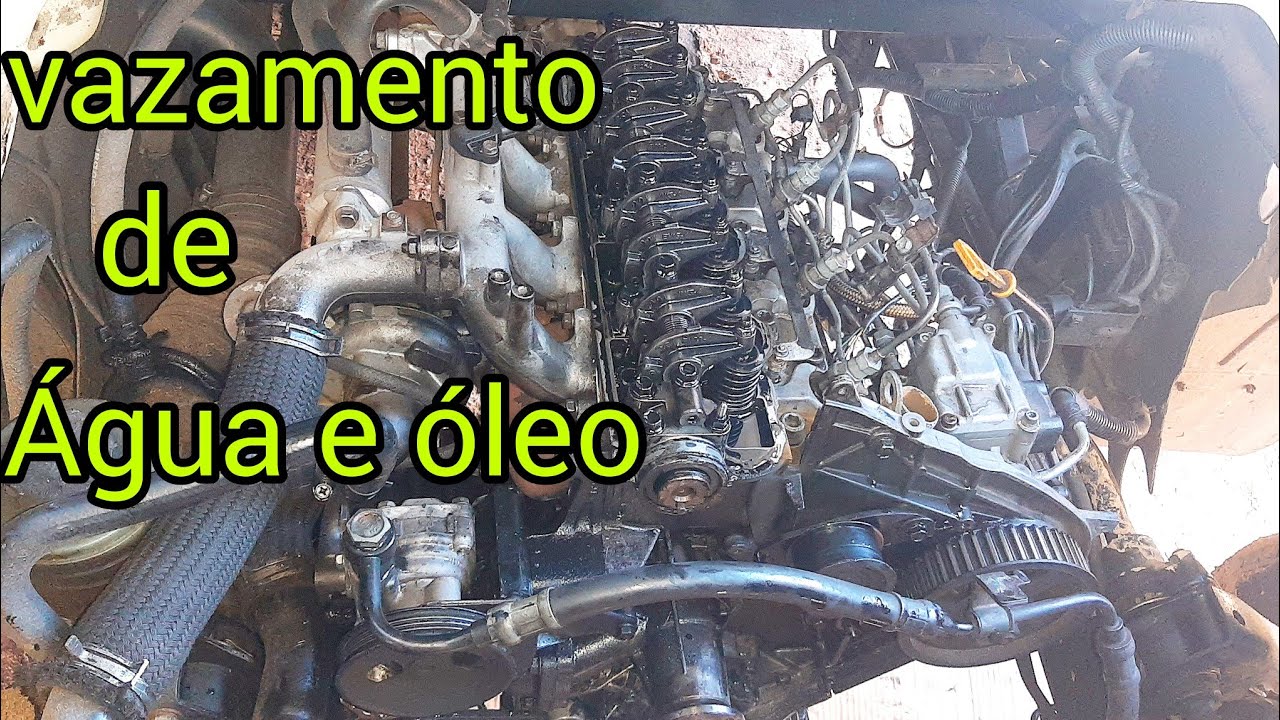 kia bongo com vazamento de óleo e água