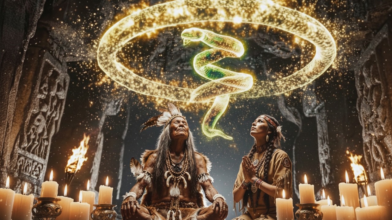 🔥 FEEL Serpent Spirit Portal 🐍 432Hz – Deep Shamanic Energy Activation (2 Hours Deep Healing Music)