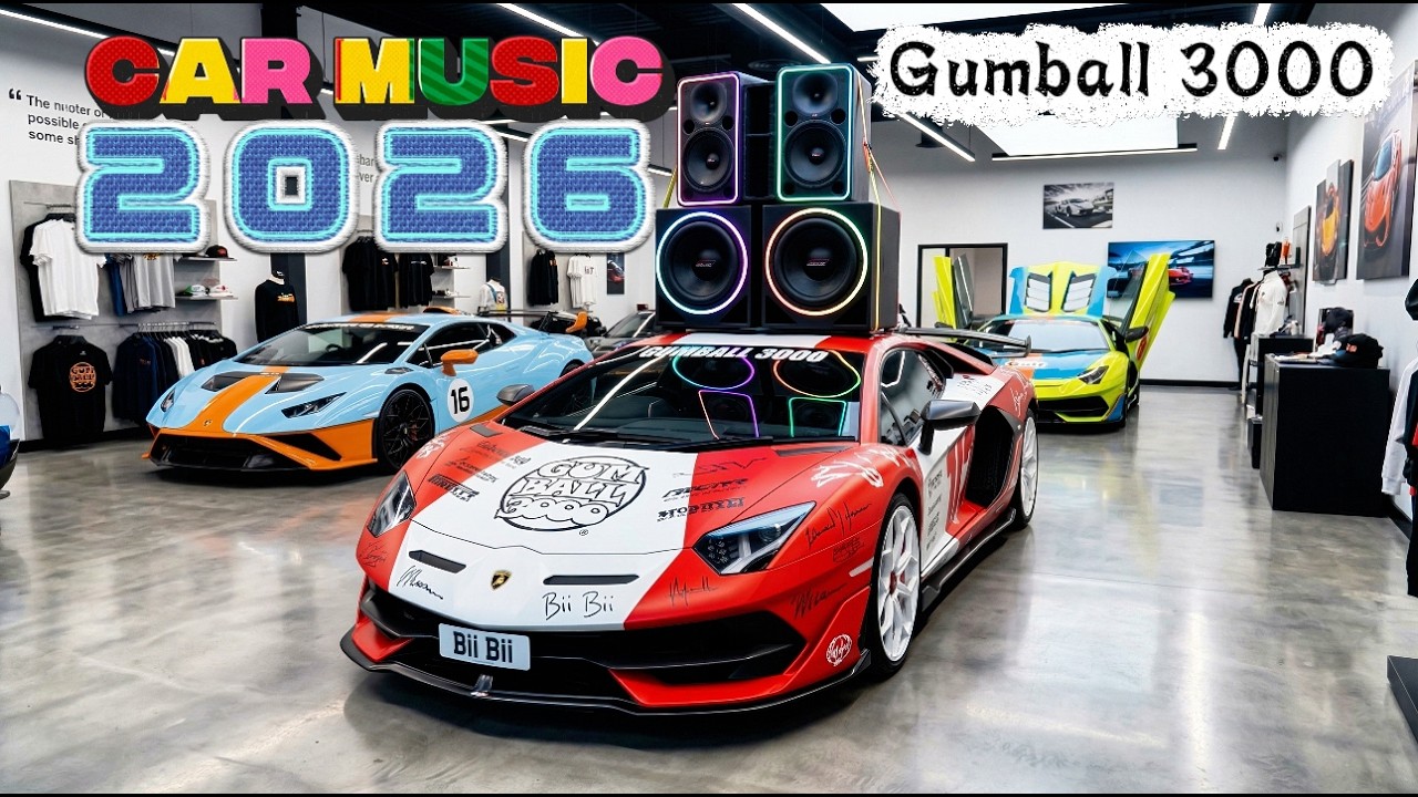 🚗💥 Новый автомобильный EDM-ремикс 2026 года | Техно-хаус и мега-бас | Ночная поездка #вирусный