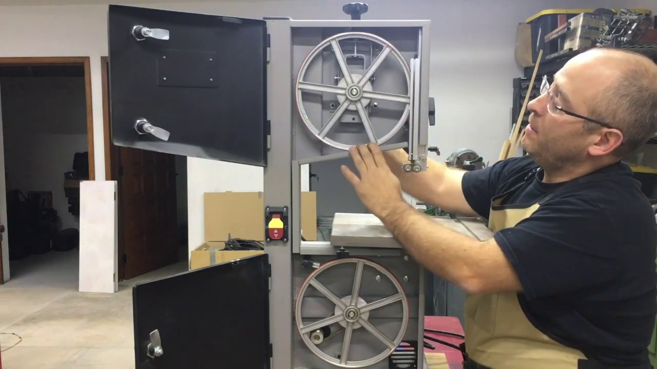 Reparación y ajsute de una sierra cinta Craftsman de 10