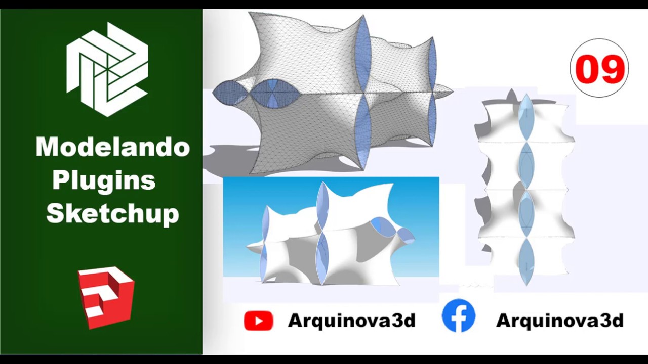 MODELANDO UN GYROID EN SKETCHUP