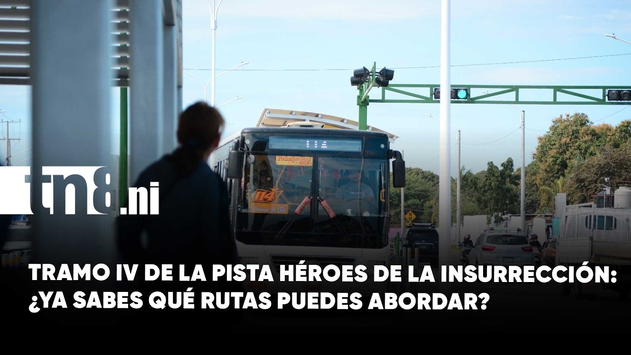 Rutas ya recorren el tramo IV de la Pista Héroes de la Insurrección