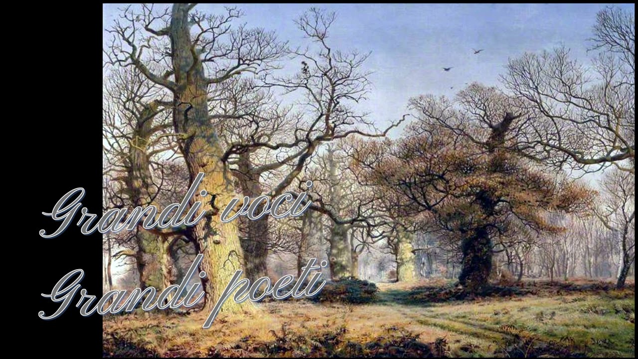 #128 Giacomo Leopardi - CANTICO DEL GALLO SILVESTRE (letto da Gassman)