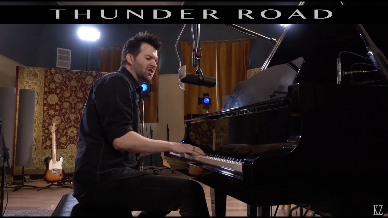 Thunder Road (live acoustic piano cover) - Kendrick Zane