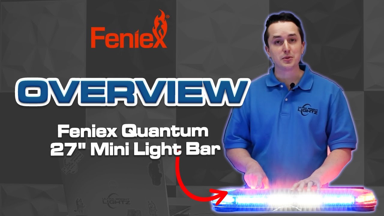 The Feniex Quantum 27inch Mini Light Bar is HERE!!