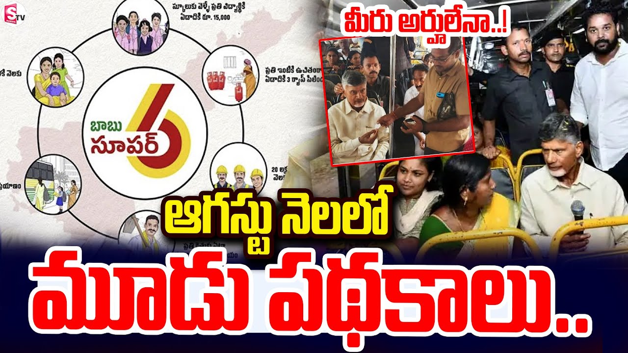 3 Schemes Released In August | AP upcoming August Month Scheme's| CM Chandrababu |@SumanTVChannel