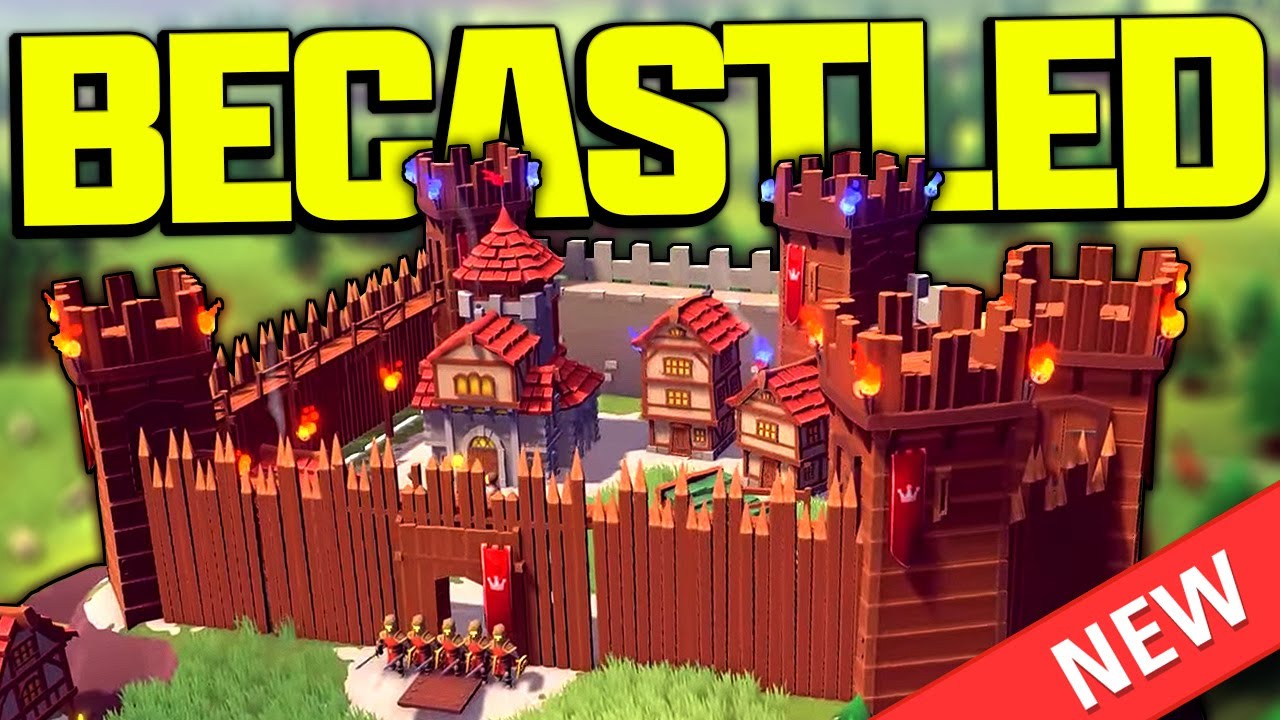 Building a MEGA CASTLE In New Steam Game BECASTLED