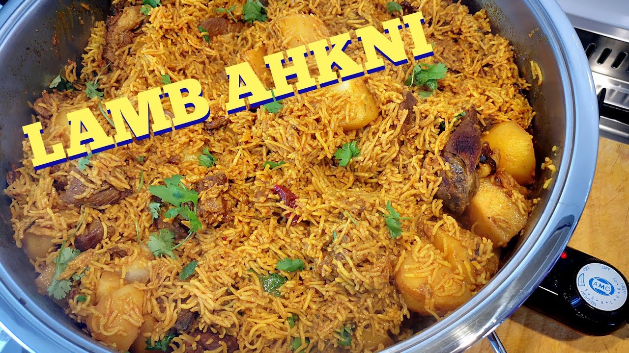 Lamb Ahkni, serves 10-15 People. @amccookwaresouthafrica9386