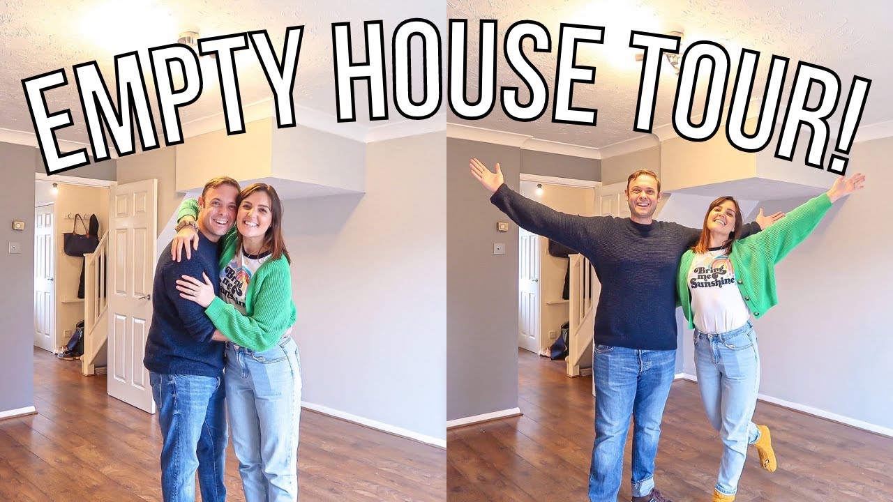 MOVING VLOG #2 | EMPTY HOUSE TOUR! Completion Day For First Time Buyers & Moving Boxes!