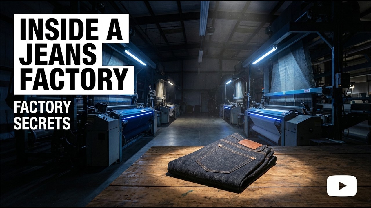 You Won’t Believe How Jeans Are Made | Inside a Denim Factory