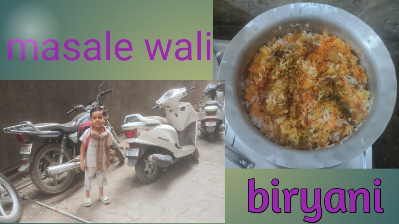 Masale wali biryani#viral video