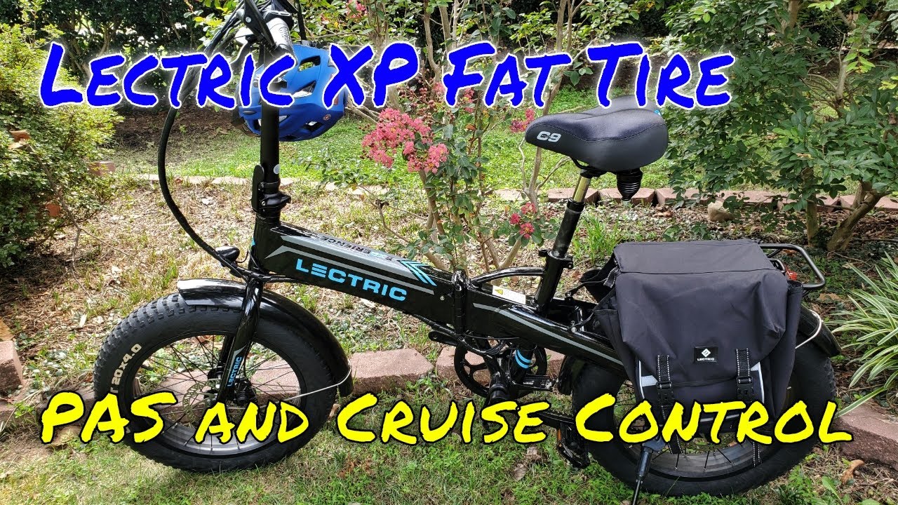 Lectric XP Fat Tire [Как использовать PAS и круиз-контроль]