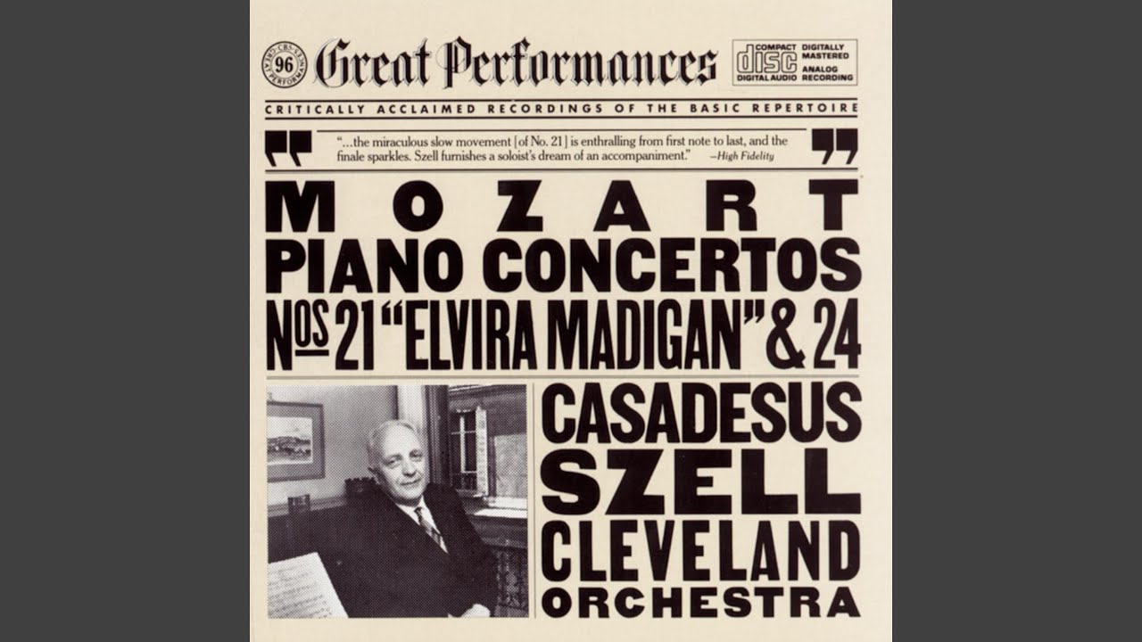 Piano Concerto No. 21 in C Major, K. 467 
