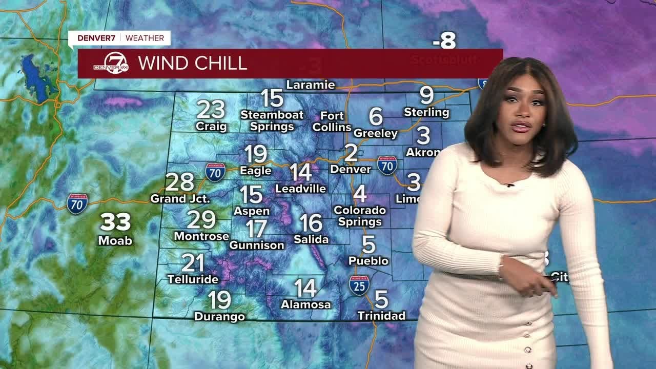 Colorado Weather: Light snow and highs only in the 20s