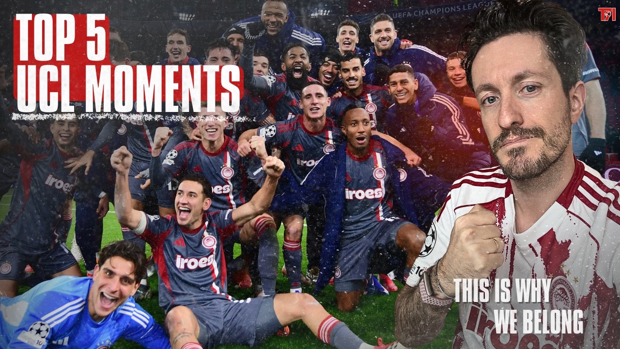 Our Top 5 Olympiacos Champions League Moments 🔴⚪