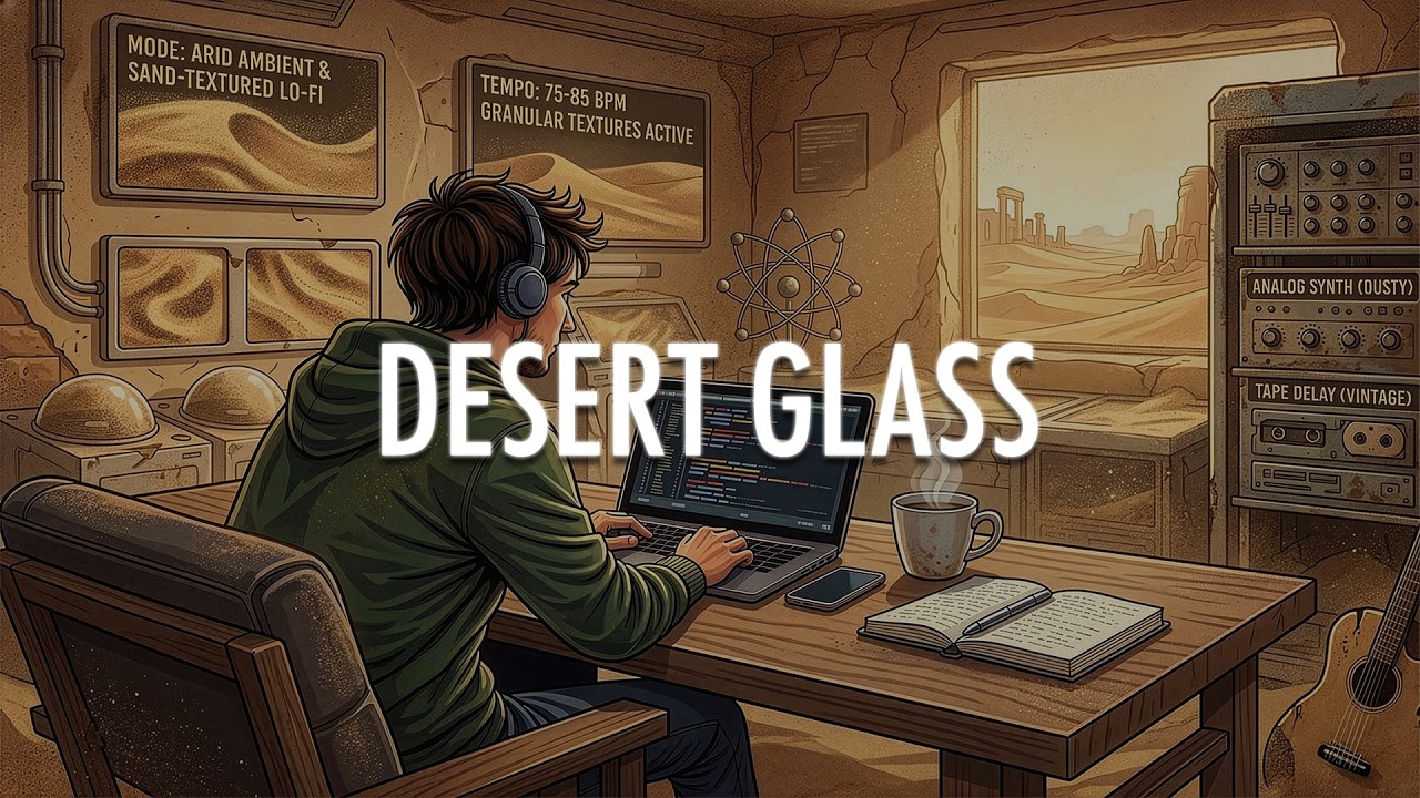 Desert Glass — Arid Ambient & Sand-Textured Lo-Fi for Marathon Coding