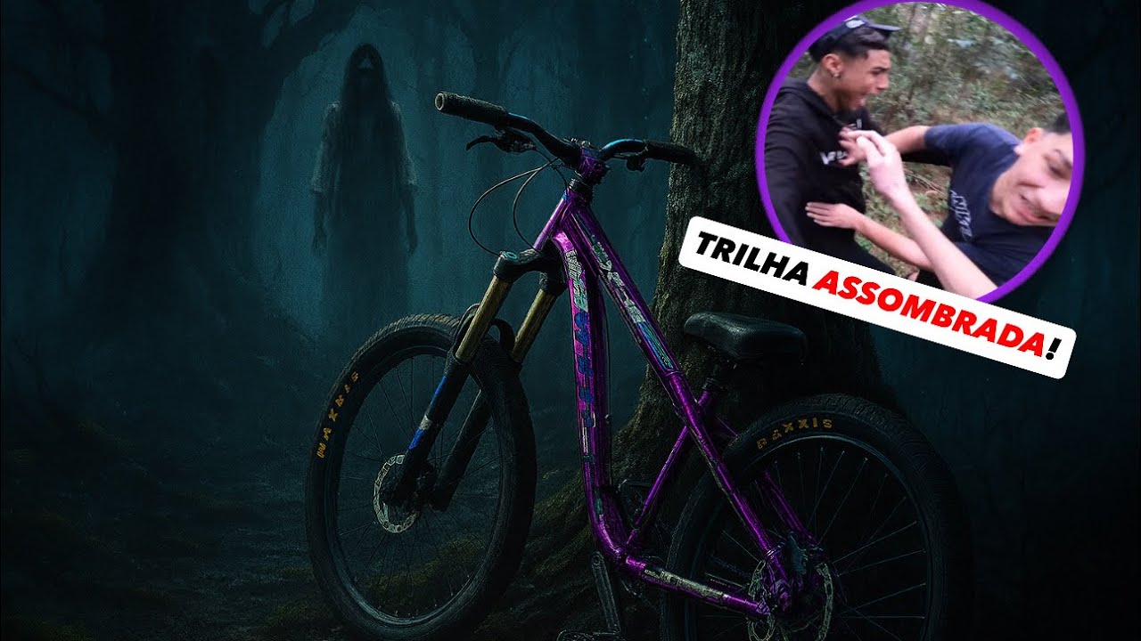PASSAMOS MAL NA TRILHA ABANDONADA! (BIKE VLOG)