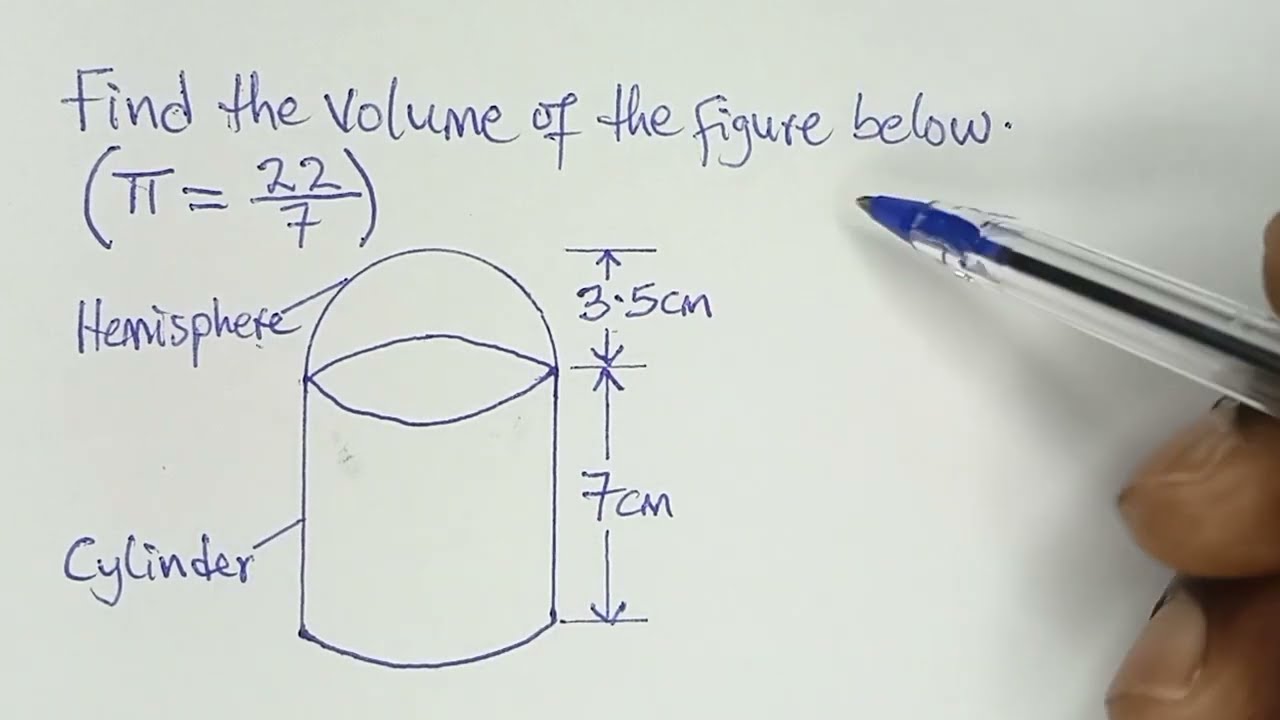 Geometry of Solid Shapes || Volume of Hemisphere and Cylinder