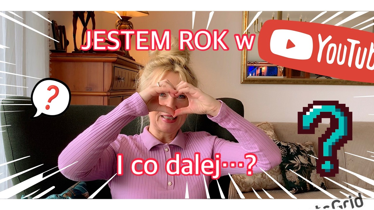 🎂 Pierwszy rok jako YouTuberka! I co teraz...? / POGADANKA na poważnie