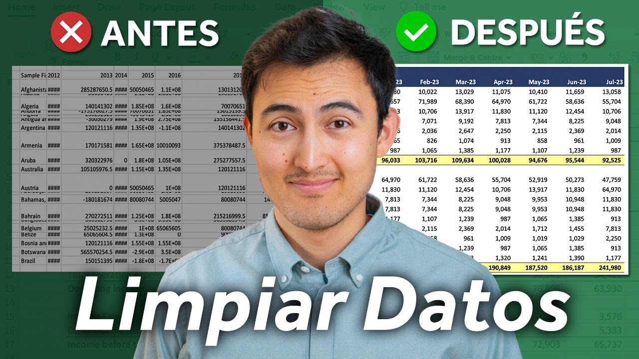 Aprende a Limpiar Datos en Excel en 10 Minutos