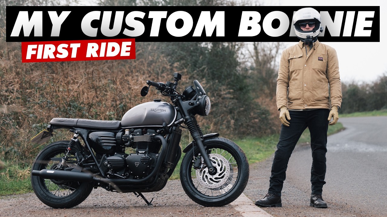 Первый тест-драйв моего кастомного мотоцикла Triumph Bonneville T120: стоило ли оно того?