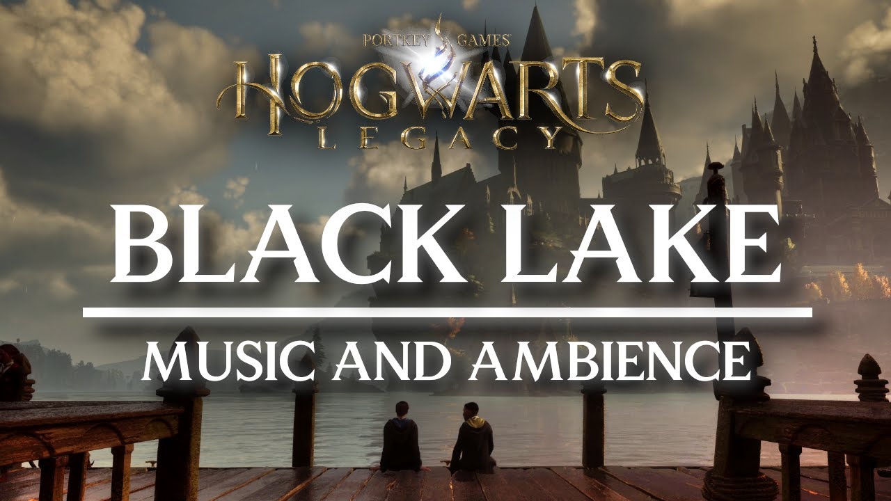 🦉Hogwarts Legacy - Black Lake | Peaceful Ambience for Work, Sleep & Study (3 Hours)