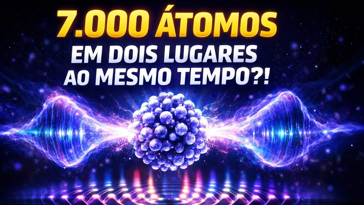 FÍSICOS CRIAM A MAIOR SUPERPOSIÇÃO QUÂNTICA JÁ OBSERVADA