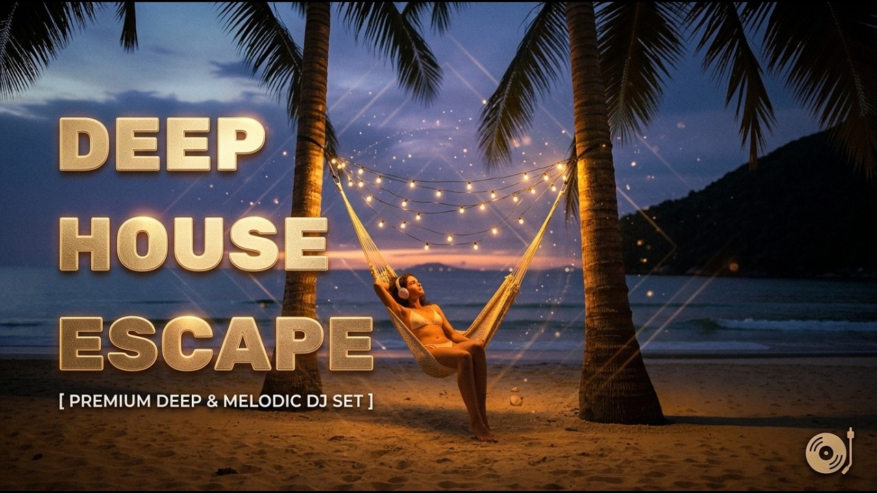 Deep House for Escape & Relaxation (57 Min) | Chill Vocal House • Ocean Night Vibes 🌙Mix #11