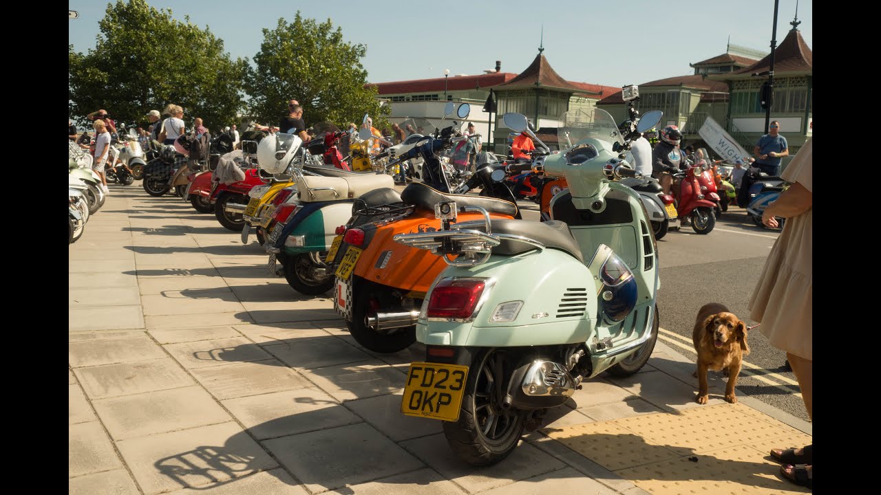 Isle of Wight Scooter Rally ride out 2025