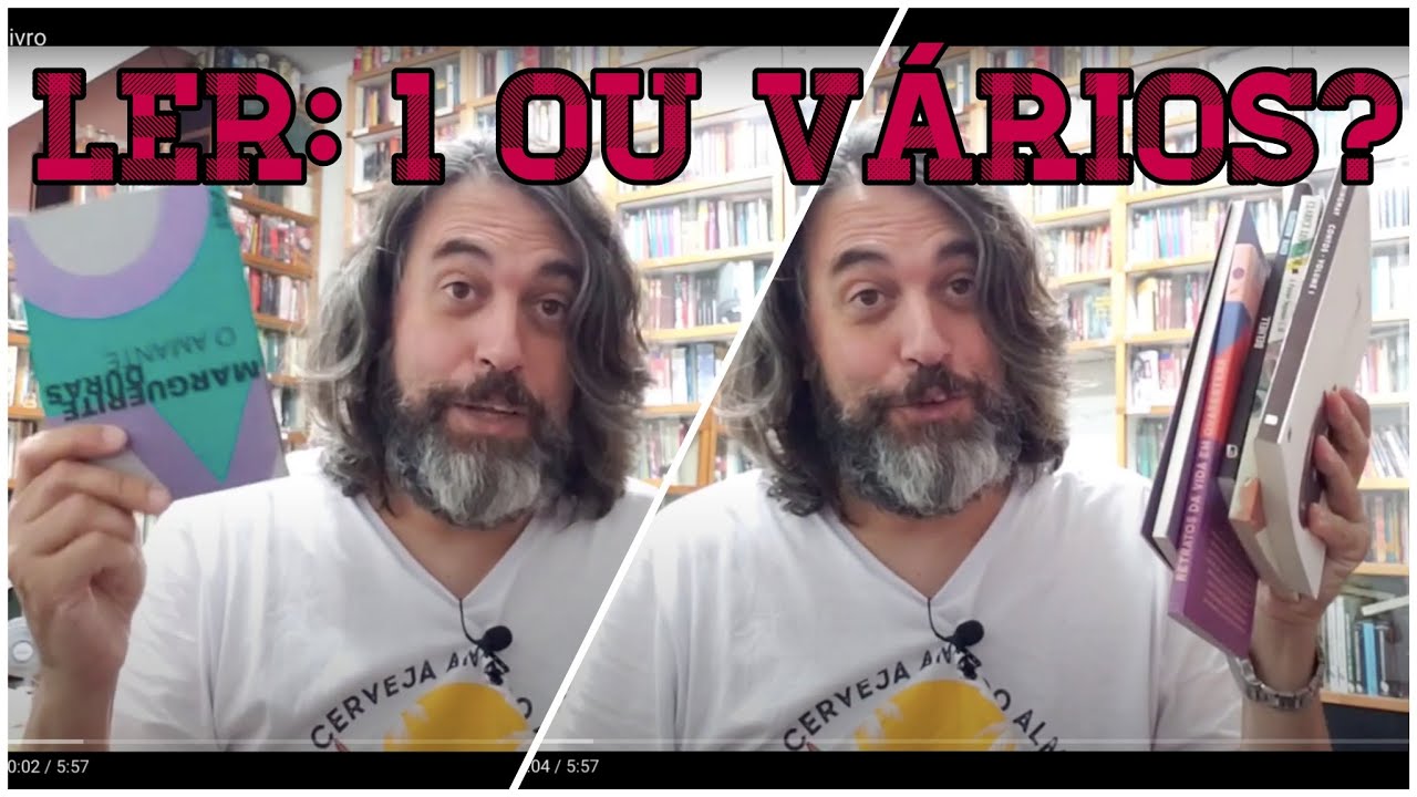 Livros: Ler um só ou vários ao mesmo tempo?