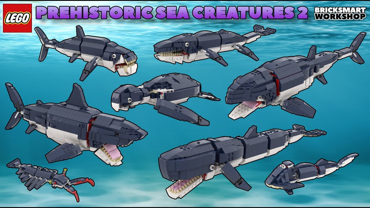LEGO 31088 Prehistoric Sea Creatures Part 2