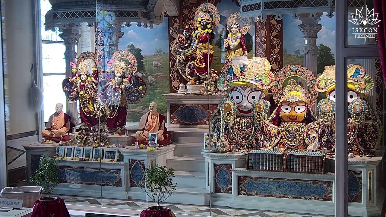 Live streaming di Villa Vrindavana ISKCON Live