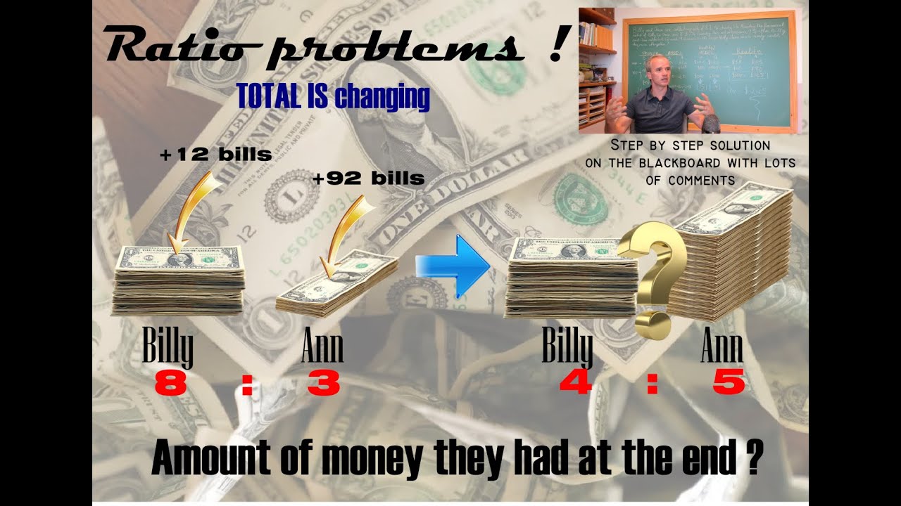 Ratio #2: TOTAL amount CHANGES !