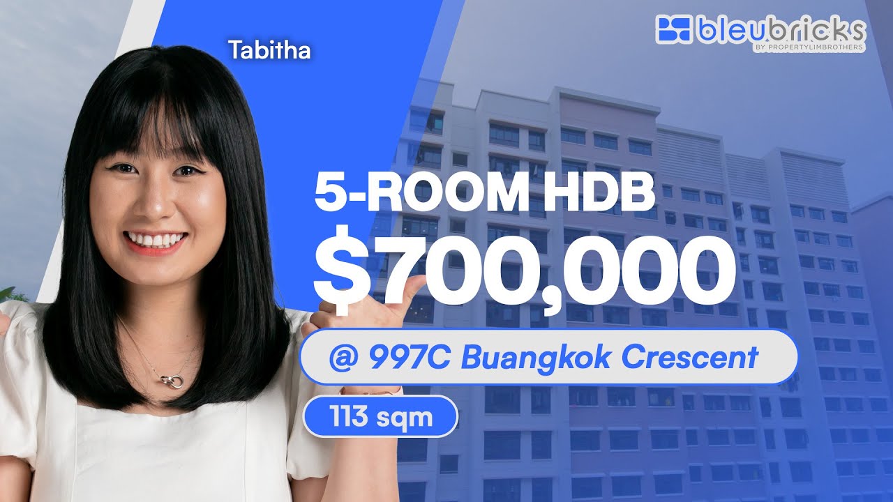 Singapore HDB | 997C Buangkok Crescent - 5-Room Corner Unit | $700,000 | Tabitha Teo