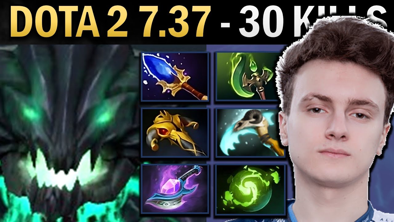 Outworld Destroyer Gameplay Miracle with 30 Kills and Vyse - Dota 2 7.37